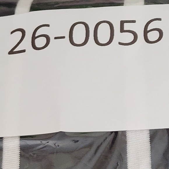 Soma Maxi Dress sz XXL Black White Stripe Sleeveless V Neck Criss‎ Cross Waist - Picture 11 of 11